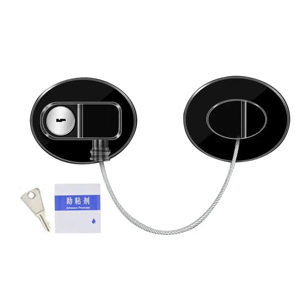 ABS Alloy Digital Password Security Lock for Refrigerator Doors