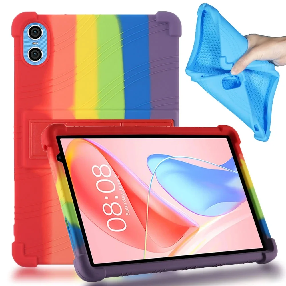 

Чехол для Teclast P25T чехол 10,1 дюйма, детский противоударный силиконовый защитный чехол с подставкой для Teclast P26T 10,1 дюйма, чехлы