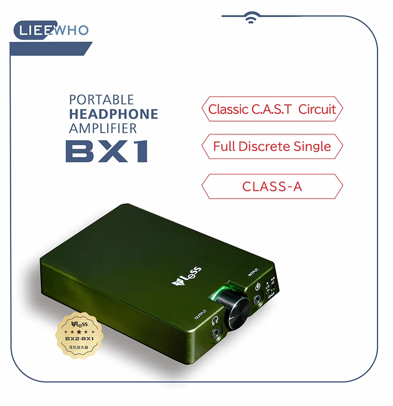 Lieewho Meno Bx1 Portableamplificatore Hi-Fi Singolo Discreto Completo