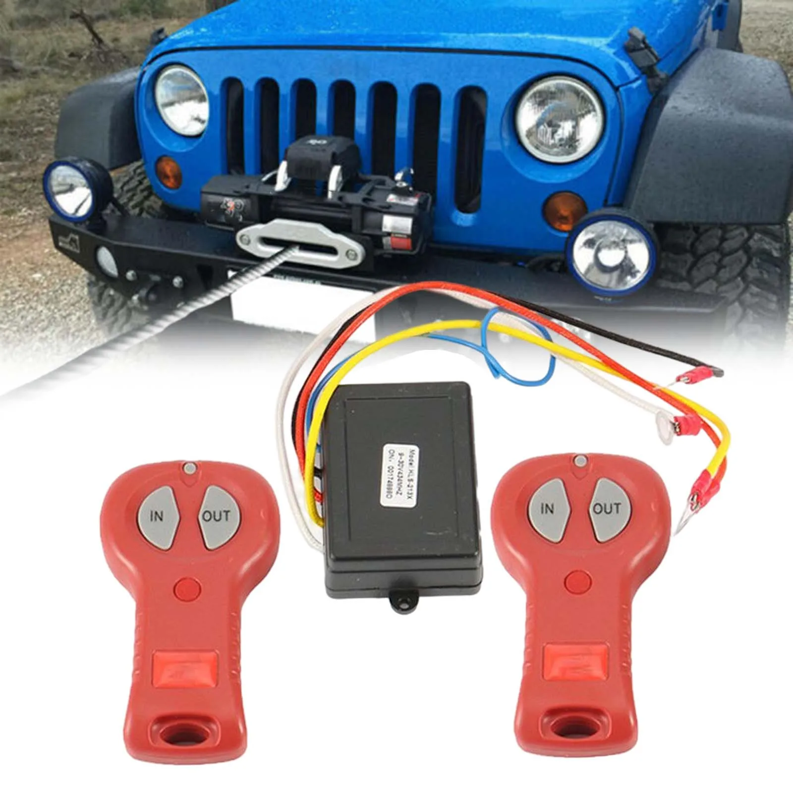 Long Range Wireless Winch Remote Kit – 12V For Cars, Trucks, Jeeps & ATVs 12 thumbnail image