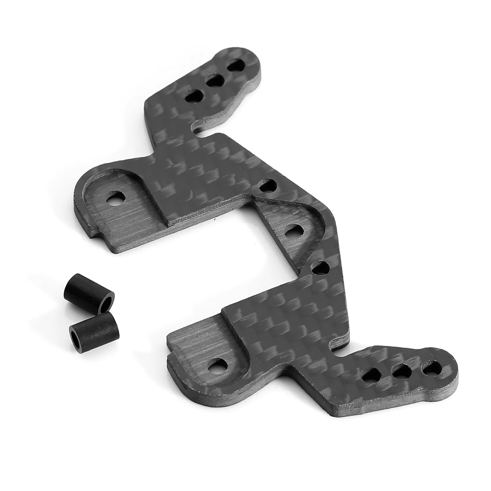 JOYSOG Support d'amortisseur en métal pour Tamiya 1/10 Hotshot II 2024 4WD RC Support de Montage pour Amortisseur Avant Mise à Niveau des pièces