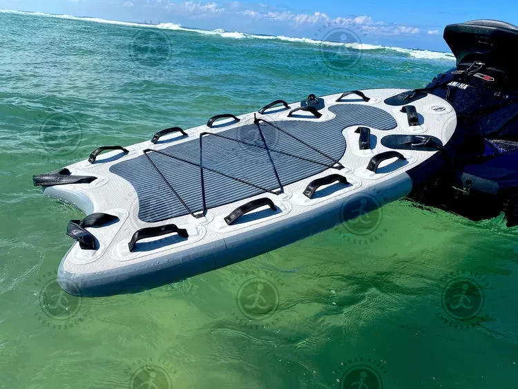 ZInflatableWaterRescueSledInflatableFloatingMatInflatableJet