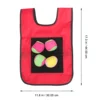 12pcs Children Sticky Ball Vest Sticky Jersey Vest Game Props Sticky Ball Vest for Kids sticky vest for ball 4