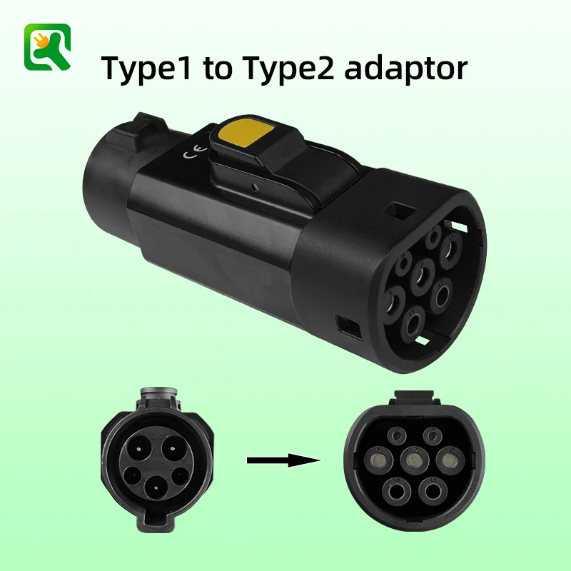 Type 1 (J1772) male to Type 2 Female EV Charger 5