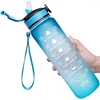 900/1000ml Water Bottle Motivational Sport Water Bottle Leakproof Bottles Drinking Outdoor Travel PC Bottle Gym Fitness Jugs 6