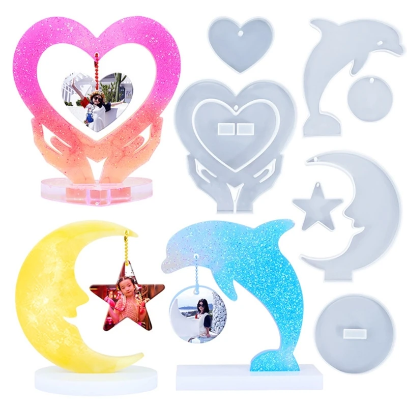 

Photo Frame Molds Picture Frame Molds Silicone Moulds Clay Mold Table Decoration