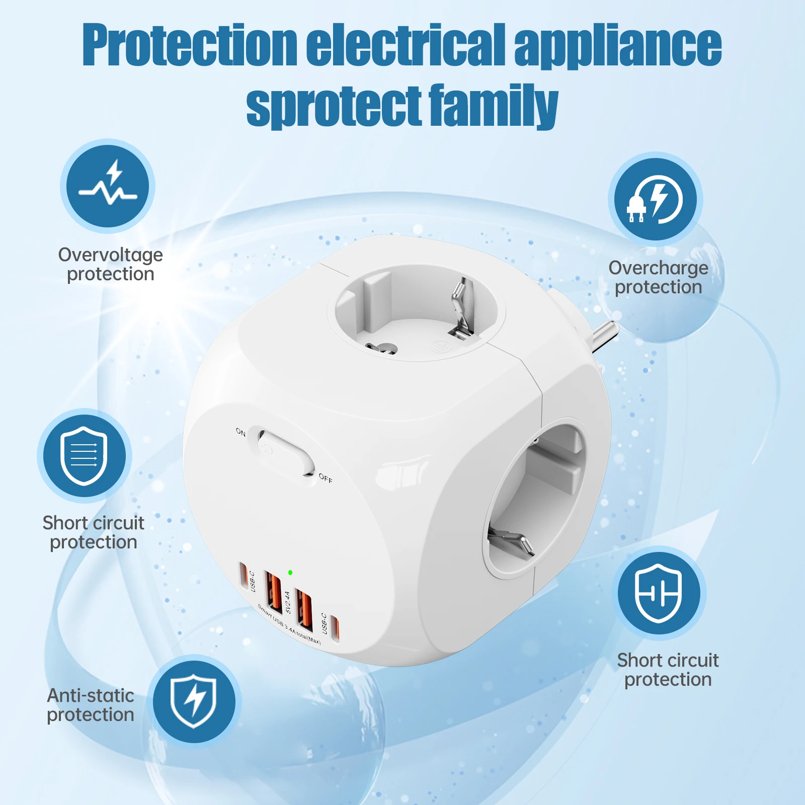 4000 واط الاتحاد الأوروبي التوصيل الأوروبي القياسي...