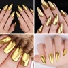 Tinovo Uno Metallic Gold Nail Polish Strengthener Growth Quick Dry Nail Growth Polish Lacquer Manicure Nail Art Base Top Coat 5
