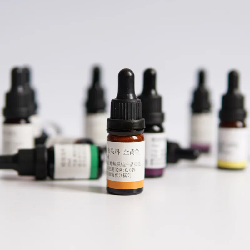 10ml Morandi Color Soybean Wax Ice Flower Wax Dye Concentrated DIY Aromatherapy Candle Liquid Pigment Coloring Dye