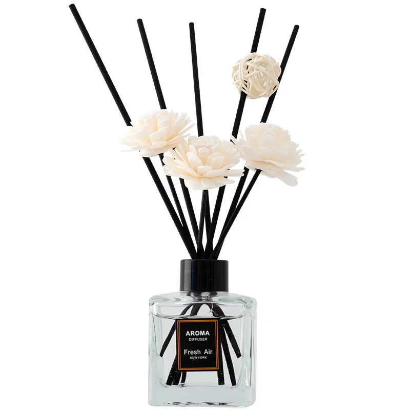 Home Fire Free Dry Flower Aroma Diffuser, Lavender Vine Branch Aroma, Gardenia Flower Air Freshener