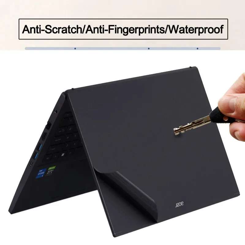 Anti Fingerprints Pre-Cut Vinyl Sticker Skin Cover Screen Laptop Accessories for Acer Aspire 5 A515 57 56 55 54 52 47 A514