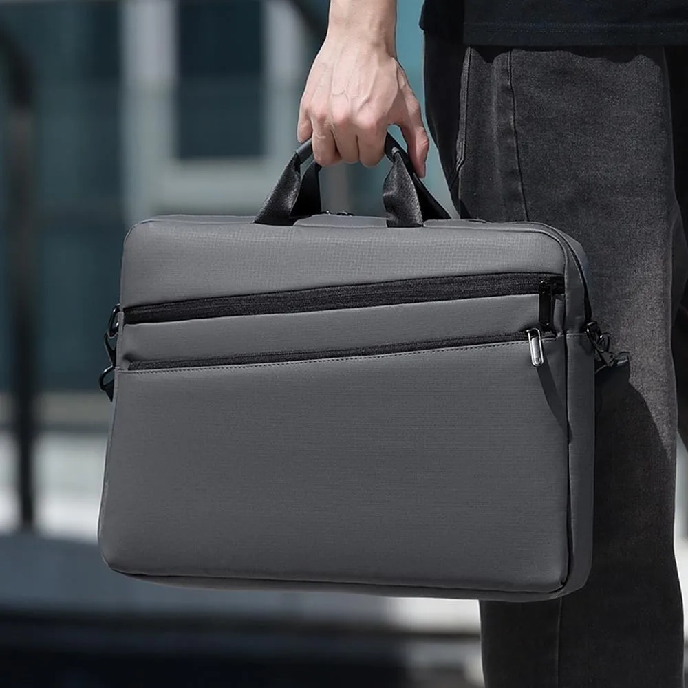 15.6inch Business Laptop Bag with Handle Shoulder Strap Portable Laptop Bags Briefcase Simple Laptop Shoulder Bag Office Use