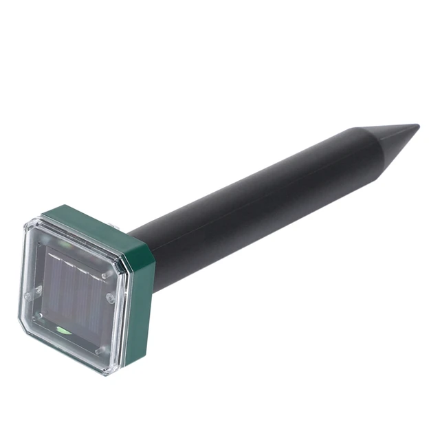 Vakondviselő, 8 Csomagoljon Ultrahangos Állatriasztó Napenergiával Működő Gopher És Vole Chaser Humánus Rágcsáló -Visszataszító - Image 4