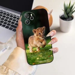 Cartoon Painted Soft TPU Silicone Phone Cover with Bumper Protection for - Blackview Shark 8 (VTGB01)
