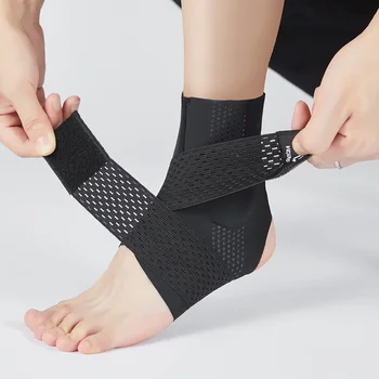Adjustable Ankle Support With Silicone Pad 1
