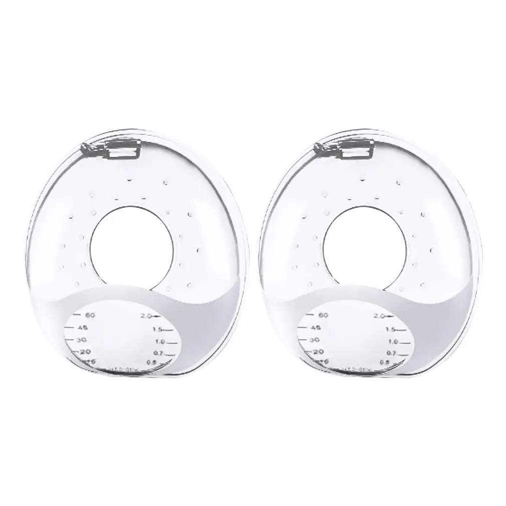 1 Pair Breast Shells Nursing Cups Milk Saver Soft Leak-proof Reusable Flexible Silicone Breastmilk Collecter breast milk collector