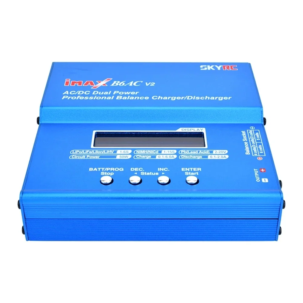 Chargeur intelligent LiPo/NiMH 1S-6S avec testeur résistance interne