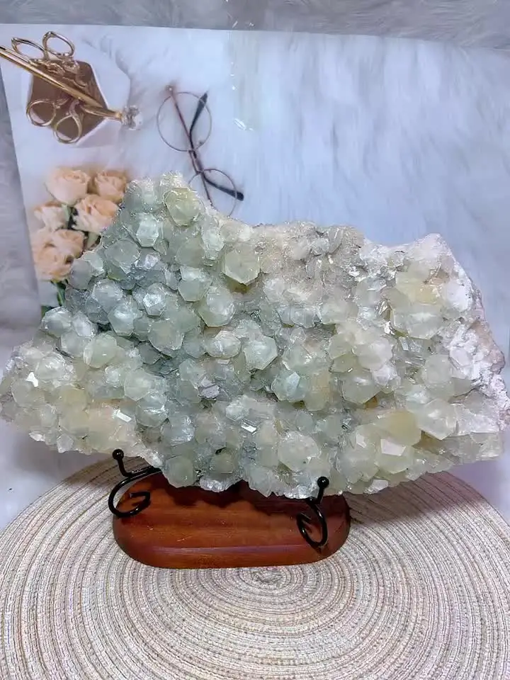 Исцеляющие натуральные кристаллы Алмазный кальцит образец редкий