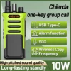 Chierda TC-318 Walkie Talkies UHF Group Call Wireless Copy Frequency VOX Transceiver Two Way Radio for Hunting Hotel Police 1