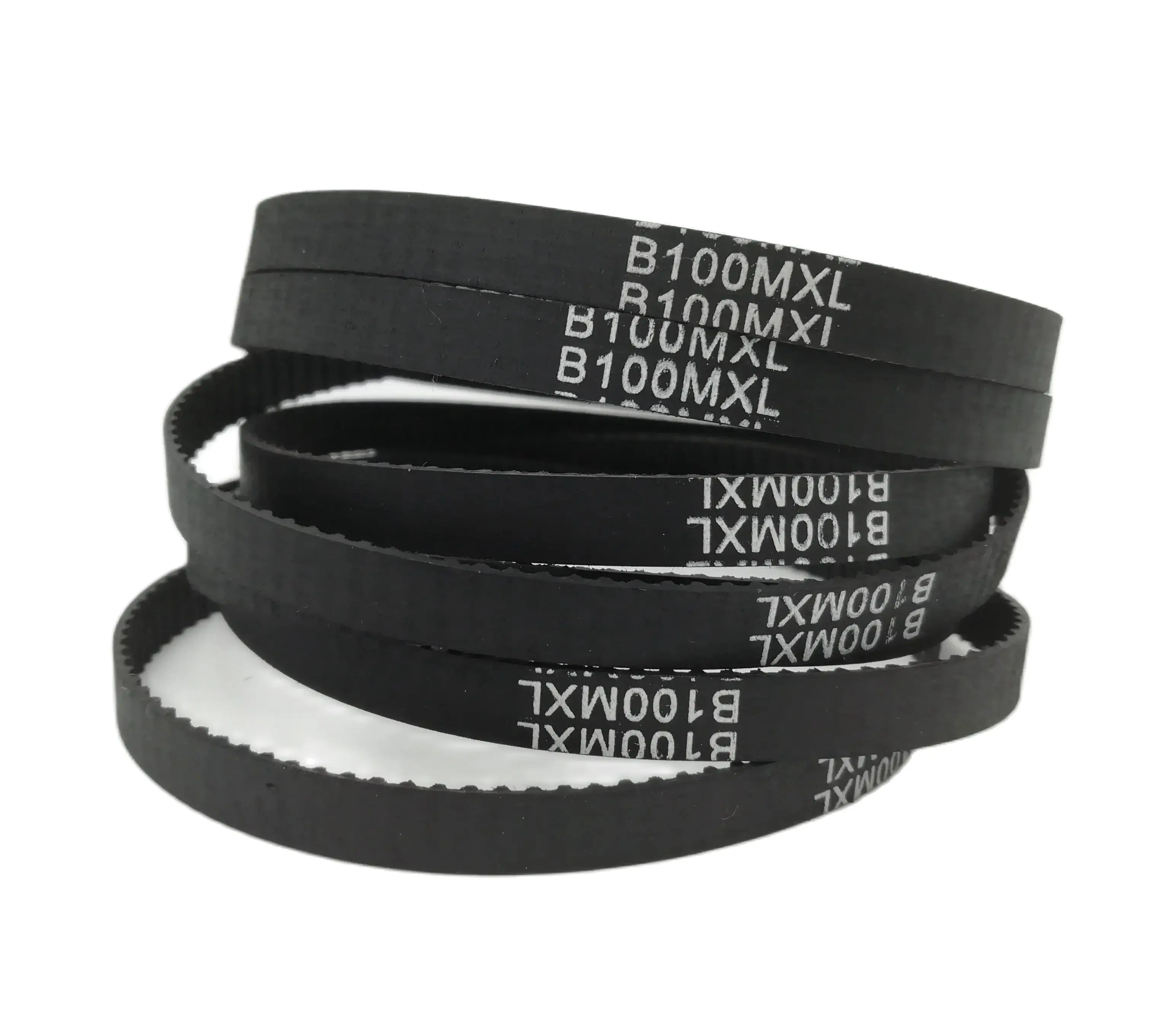 10개/로트, MXL 벨트, 폐쇄형 루프, B100MXL, 3mm 6mm 폭