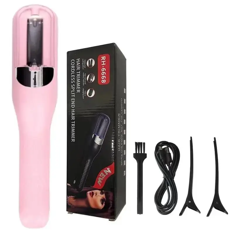 1 Pc Automatic Electric 2 in 1 Hair Clipper Edge Control Multi-functional Type C Rechargeable Split End Clipper hair clipper hair trimmer