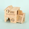 Pet Hamster Toys Wooden Bridge Seesaw Swing Toys Small Animal Activity Climb Toy DIY Hamster Cage Accessorie 6
