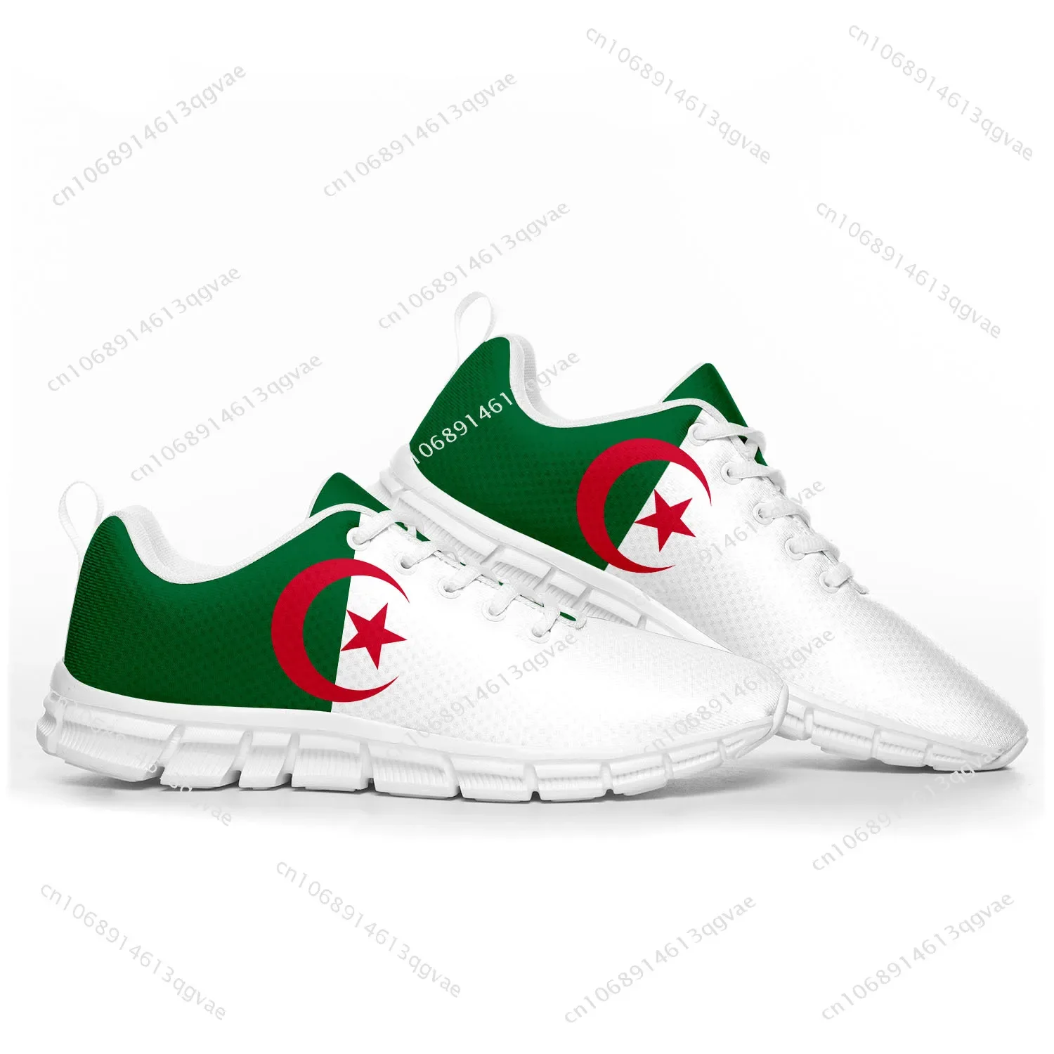 Algerian Flag Sports Shoes Mens Womens Teenager Kids Children Sneakers Algeria Casual Custom High Quality Couple Shoes White