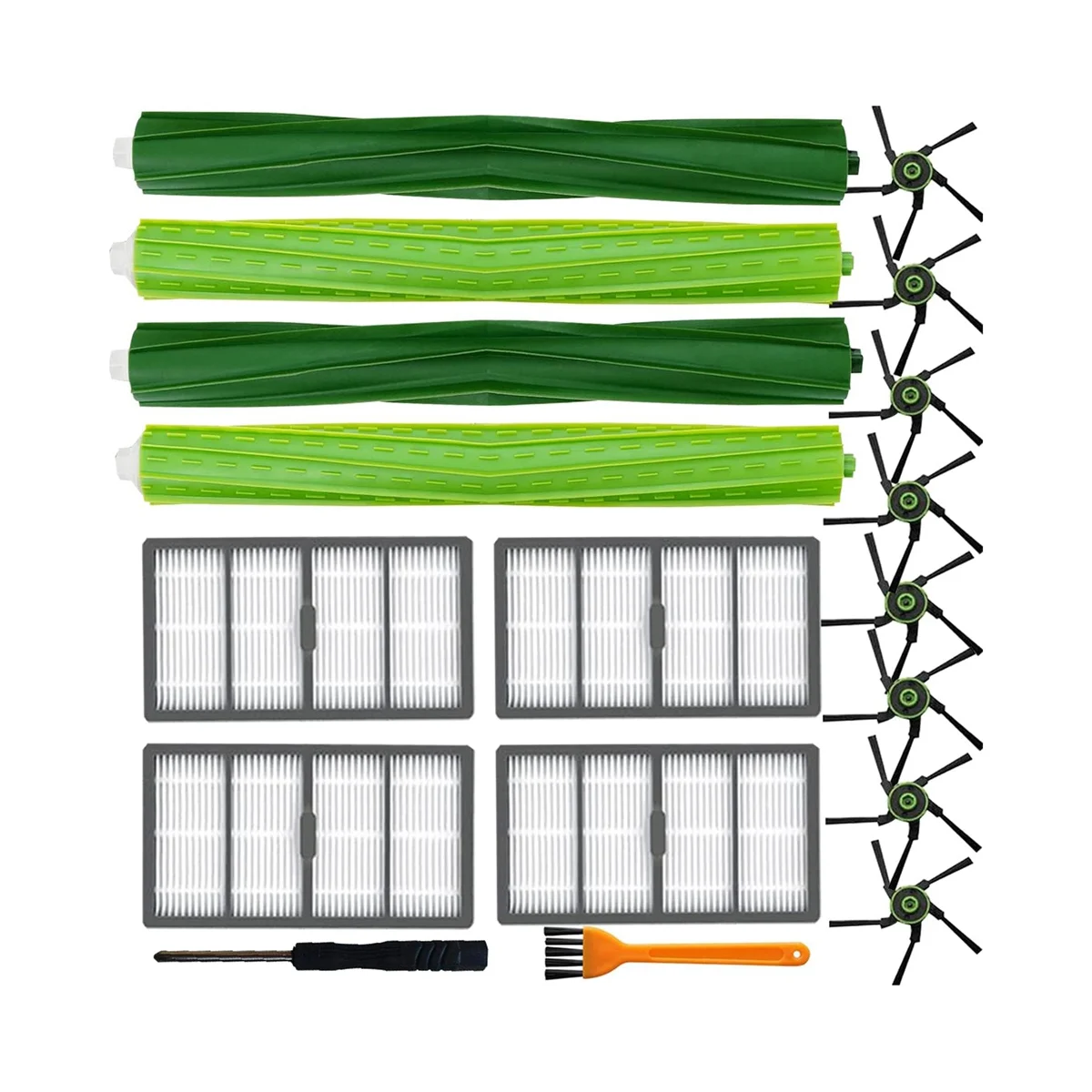 

Сменные детали набор Роликовых Кистей для S9 (9150) S9 + S9 Plus (9550), сменный аксессуар для пылесоса