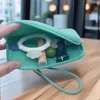 Rectangle Silicone Cosmetic Bag Coin Purse Small Item Bag Women 1