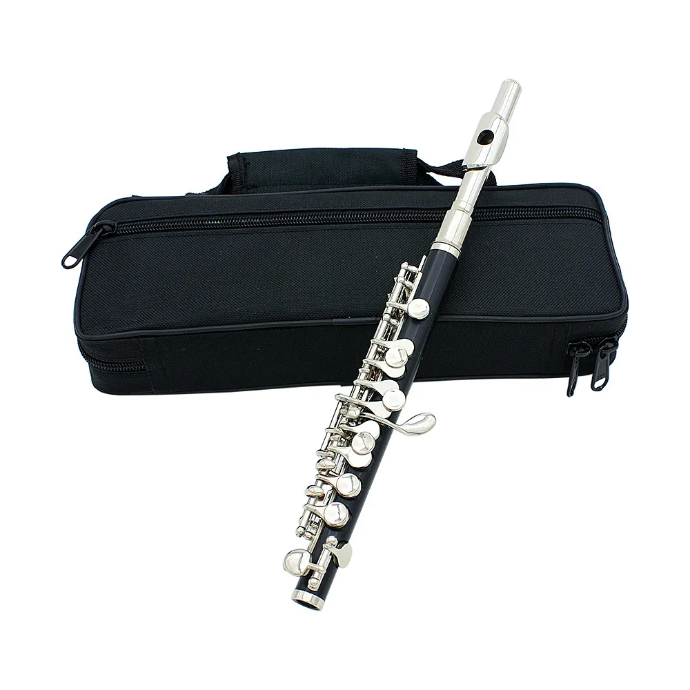Piccolo Professional Performance C Tone Piccolo 16 Holes With E Key Gold Silver Plated