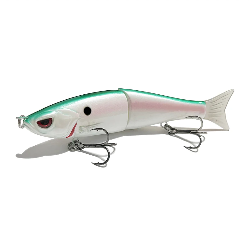 5 Stück Angelköder Madness Swimbait 115mm Großer Köder Meeresangeln Harter Köder Riesiger Gelenkköder Leurre Leurre Balam – Detail 10