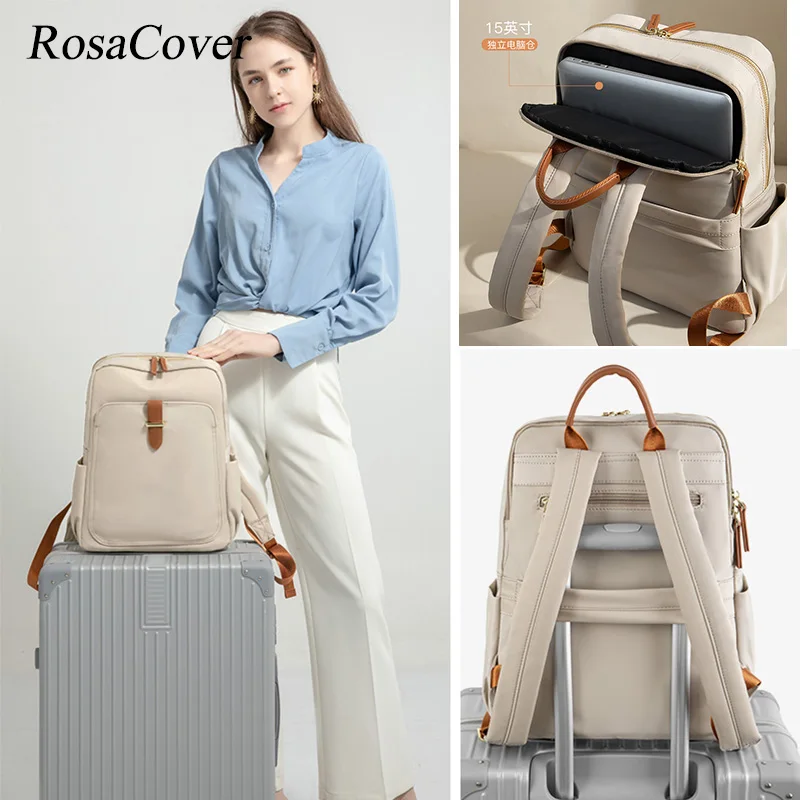 

Anti-theft Backpacks Travel Bag Women Handbags Contrast Color Bagpack for Notebook Business Commuter Laptop Bags Large Mochilas
