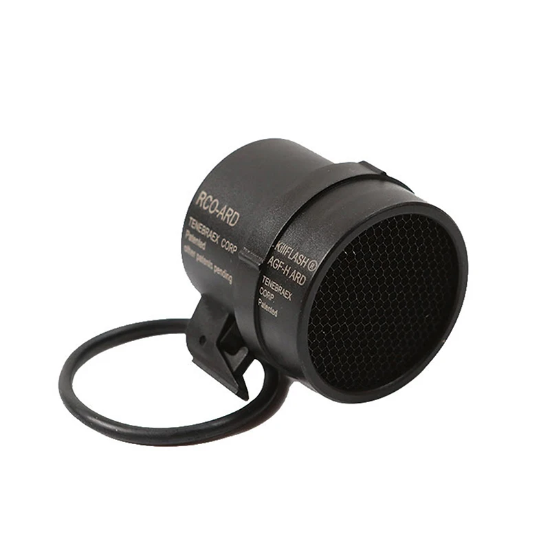 ACOG Scope Protective cover Plastic Mesh Cover Cap Front Lens Protector Anti-Reflection Honeycomb for Hunting Eyepiece Cover