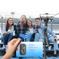 C17 Intelligent AI Face Tracking Stable Bluetooth Ggimbal Shooting Quadrapod Selfie Stick Mobile Phone Stabilizer - Image 5