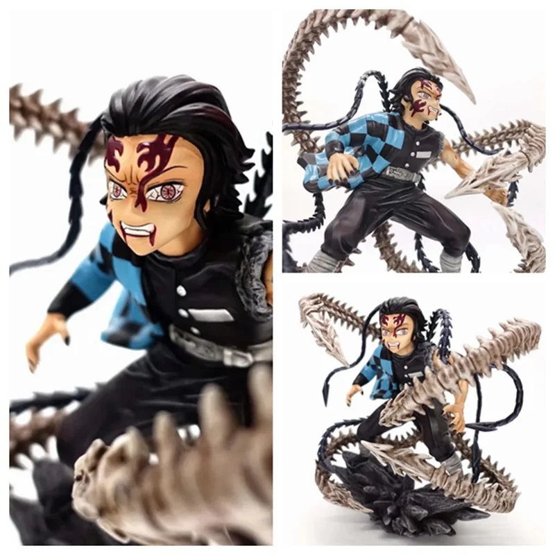 

Anime Peripheral Demon Slayer GK Kamado Tanjirou Agatsuma Zenitsu Statue PVC Action Figure Collectible Model Toy Boxed