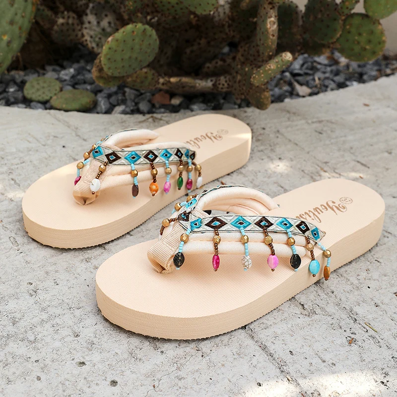 tongs tropical glow confort été femme