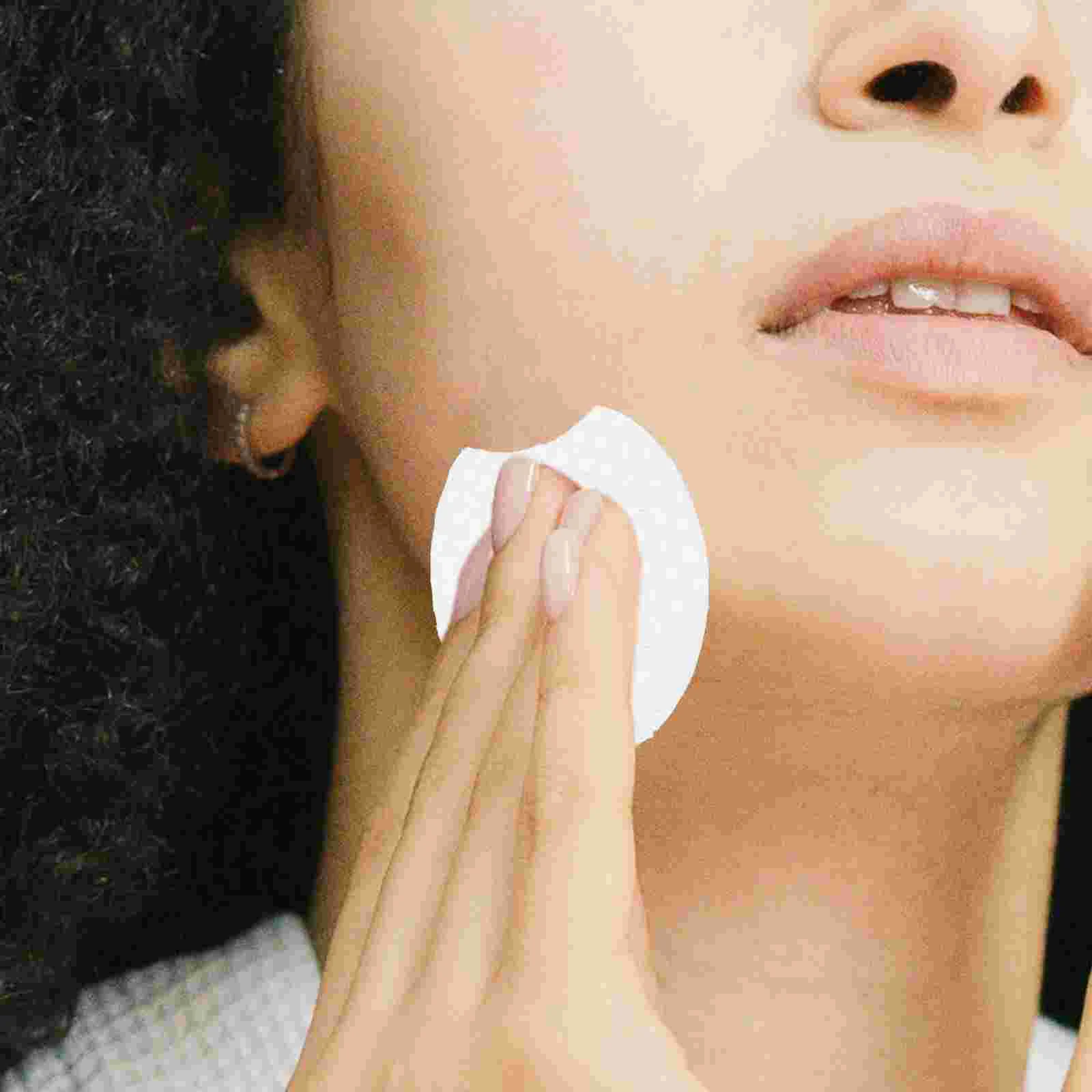 진주 패턴 메이크업 리무버 코튼 청소 도구, 여자 얼굴 패드, 두꺼운 클리너, 수건 제거, 900 개