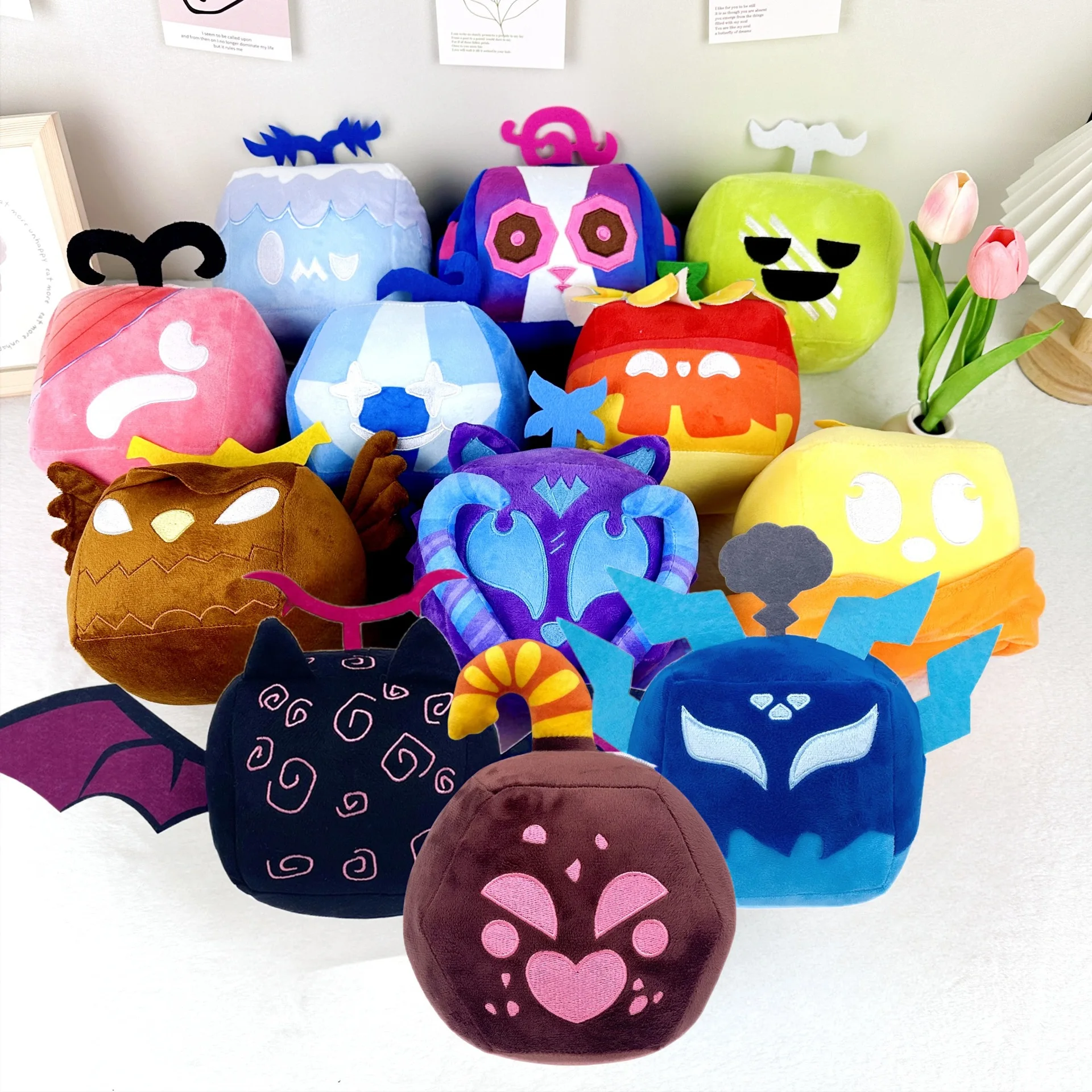 Игра кукла дьявол фрукт Леопард узор землетрясение лиса коробка детский подарок пиратский король