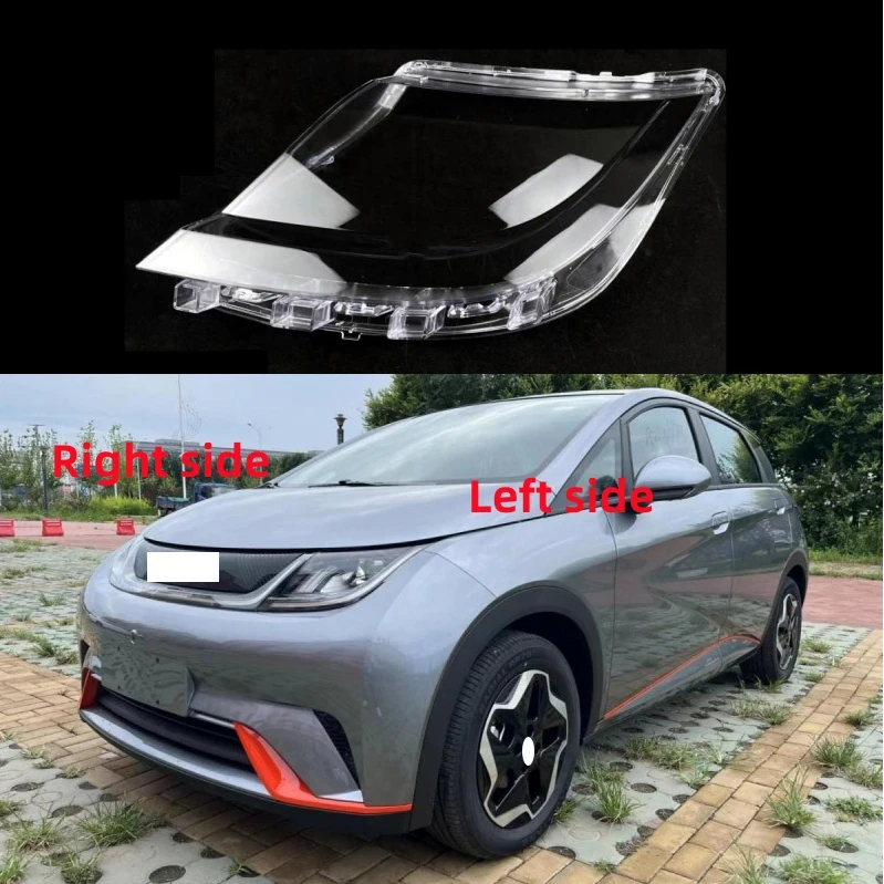 

For BYD EA1 Dolphins 2021 Car Headlight Shell Headlight Cover Headlamp Lens Headlight Glass Auto Shell Cover