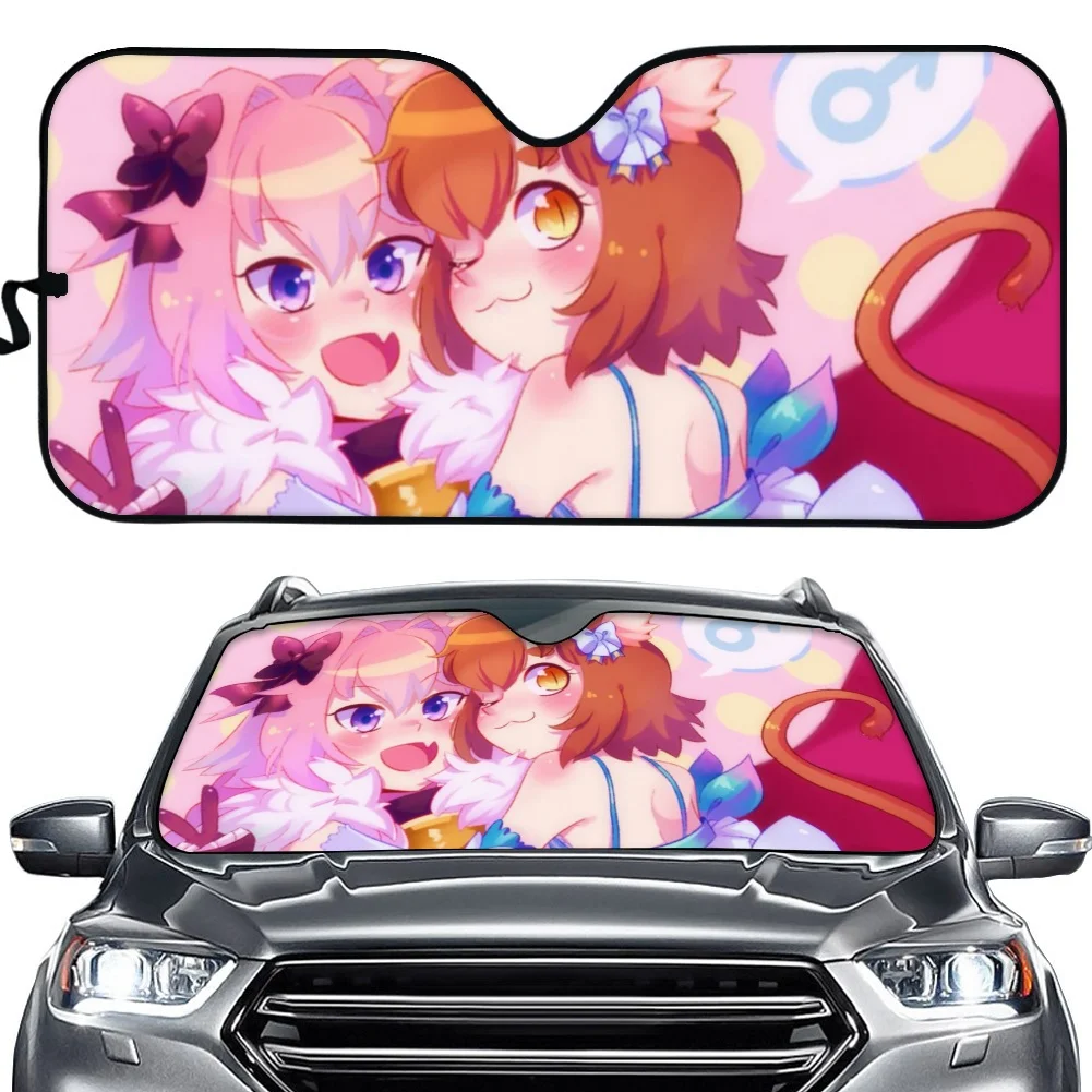 

Windscreen Sunshade for Women Car Felix Argyle Re Zero Cars Sun Shade Fit More Car Girls Auto Windshield Protector Cover Decor