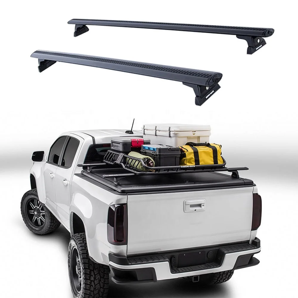 

4x4 pick up trucks luggage cross roof rail bar roll rack crossbar For Dodge Ram CHEVROLET Silverado Colorado GMC Sierra Canyon