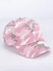 Pink Camo Caps for Women Hiking Hat Cotton Unstructured Ball Cap Outdoor Travel 2