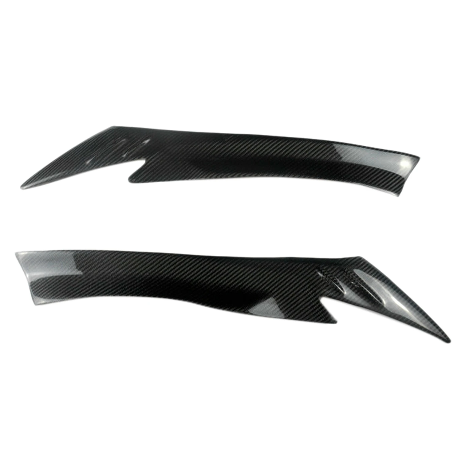 

for Mazda CX-5 CX5 2013-2016 Carbon Fiber Front Headlights Eyebrow Lamp Eyelid Cover Sticker