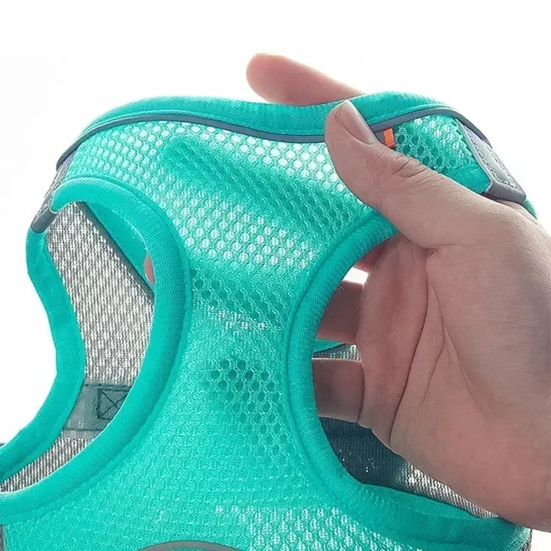 Puppy Harness Set Dog Accessories Adjustable Pet Vest Dogs French Bulldog Chihuahua Small Dog Collar Supplies Products Home