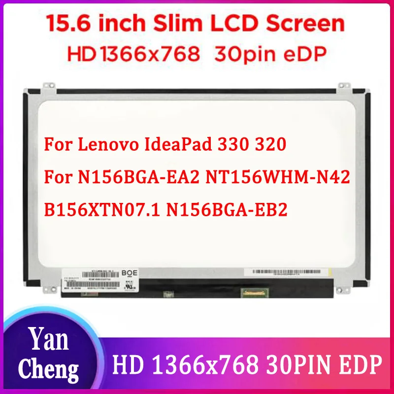 Écran LCD 15.6'' Mat Pour Lenovo ThinkPad W541 - 30 Broches, N156HGE-EA2, 1920x1080