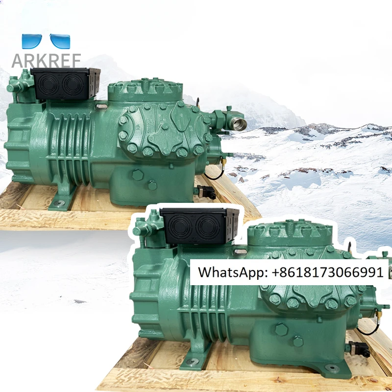Compressore Alternativo Semi Chiuso Bitzer Originale 3Hp 4Hp 5Hp 6Hp 7Hp 10Hp 12Hp 14Hp 15Hp 18Hp 20Hp 25Hp 30Hp 40Hp 50 Hp1Pc