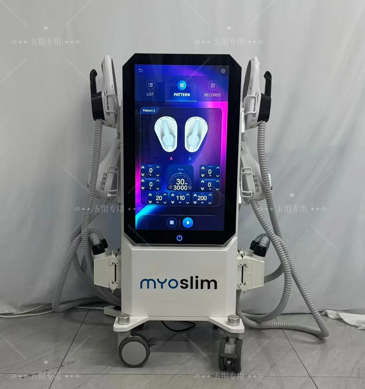 6500W High Power myoslim EMS Body Sculpt Machine – Professional Muscle Building Fat Burning Body Contouring Equipment 1