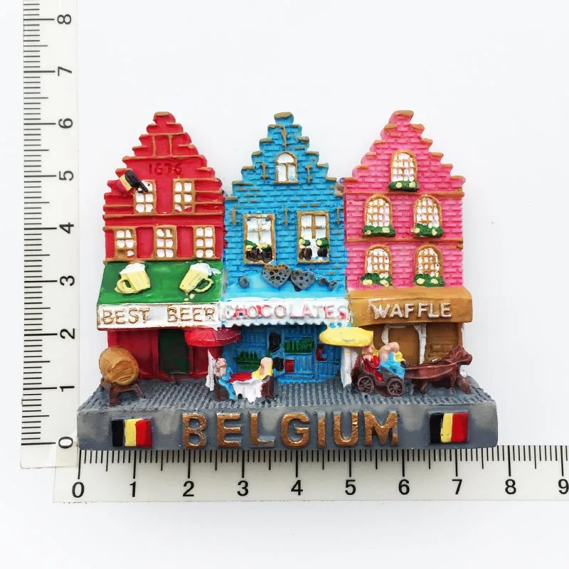 3D Bruxelles Belgio Frigorifero Magnete Frigo Souvenir turistici