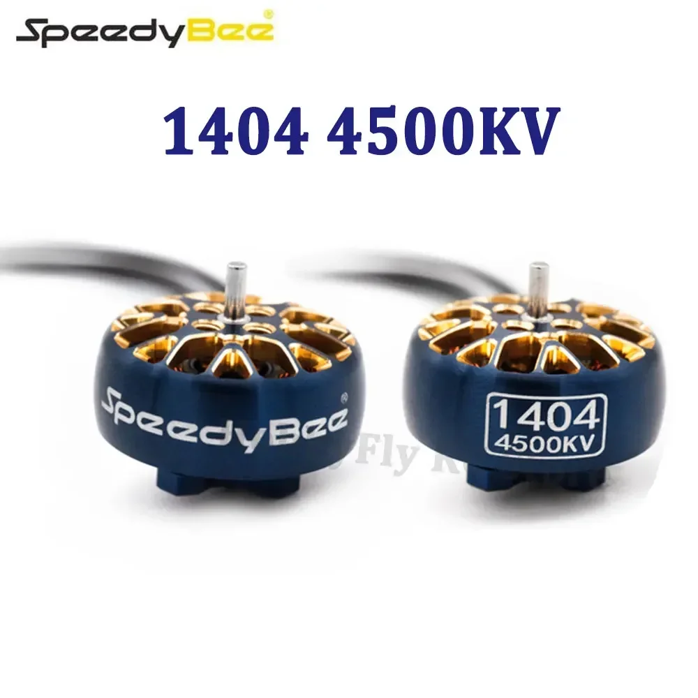 SpeedyBee 1404 4600KV Brushless Motors - 4-Pack For 2.5-4 Inch FPV Drones