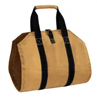 Firewood Carrier Log Tote Woodpile Rack Wood Holder Carrying for Camping 2